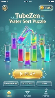 TubeZen – Water Sort Puzzle screenshot