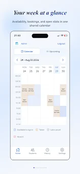 TutorPlanning screenshot