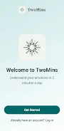 TwoMins: Micro Journal & Mood screenshot