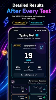 Typing Speed Test: Challenge screenshot
