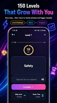 Typing Speed Test: Challenge screenshot