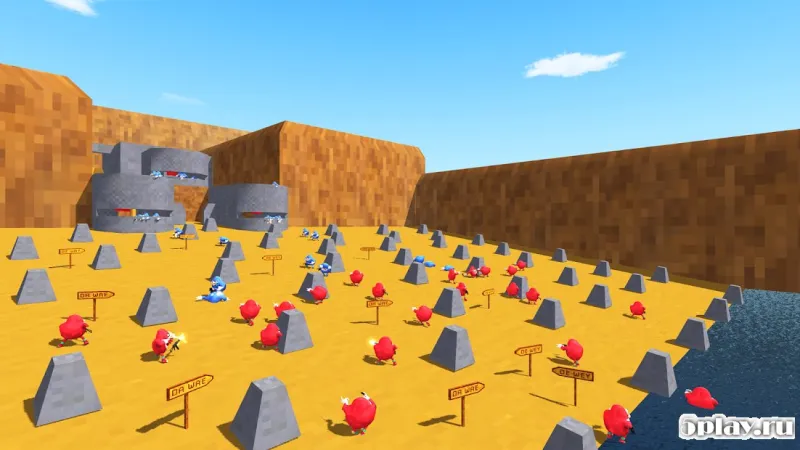 Ugandan Chungus and Knuckles Battle Royale Online screenshot 2