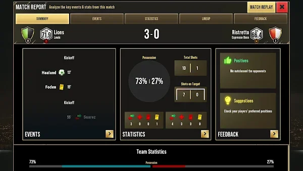 Ultimate Football Manager 27 screenshot