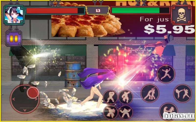 Ultimate Street Super Girl Fight 2018 screenshot 2