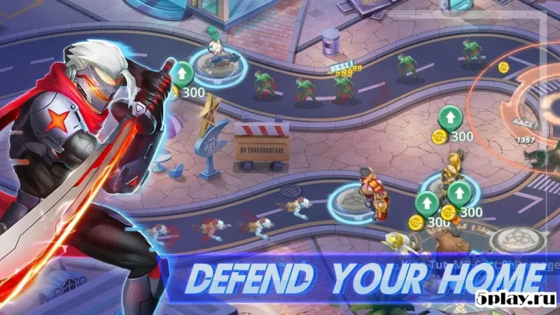 Ultimate War-Hero TD Game screenshot 1