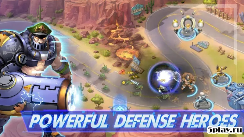 Ultimate War-Hero TD Game screenshot 3