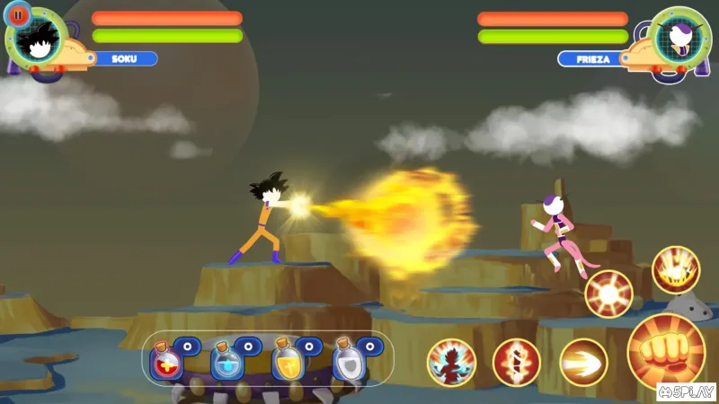 Ultra Stick: Супер Дракон Бійка 4.7 screenshot 1