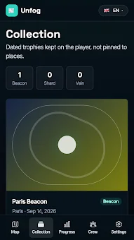 Unfog: a walking fog game screenshot