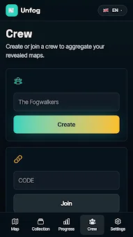 Unfog: a walking fog game screenshot