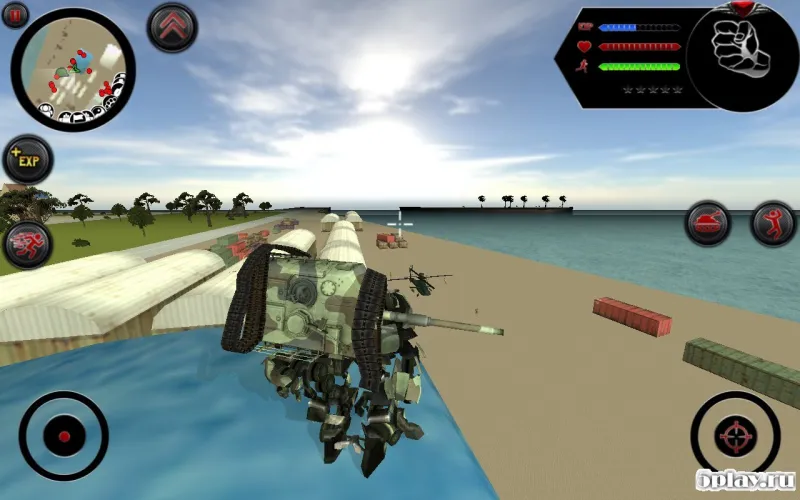 Urban War Robot Tank screenshot 2
