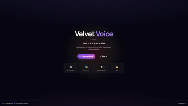 Velvet Voice screenshot