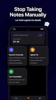 Verbi AI Note Taker & Recorder screenshot