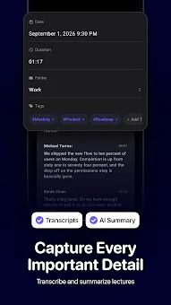 Verbi AI Note Taker & Recorder screenshot