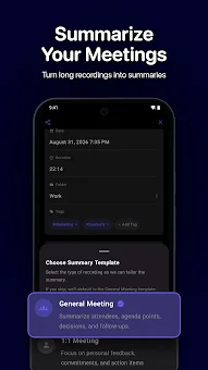 Verbi AI Note Taker & Recorder screenshot