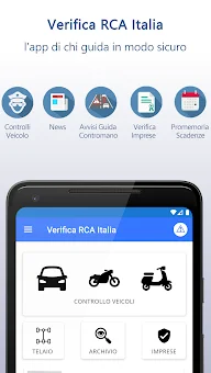 Verifica RCA Italia screenshot