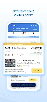 Vexere: Book Bus Flight Train screenshot