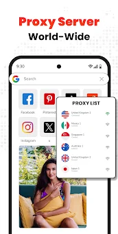Video Downloader Proxy Browser screenshot