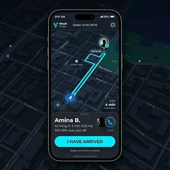 Vinoli Rider & Logistics screenshot