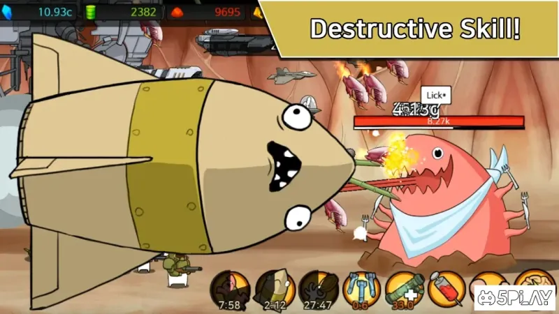 VIPMissile Dude RPG: Tap Tap Missile 99 screenshot 3