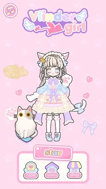 Vlinder Girl - Dress up Games Avatar Creator 1.3.7 screenshot 1