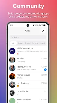 VMP Messenger: Chat Call Video screenshot