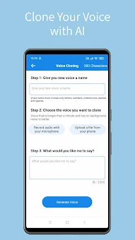 Voice Clone: AI Voice Changer screenshot