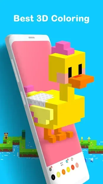 Voxel - 3D Раскраска книжки 3.0.6 screenshot 1