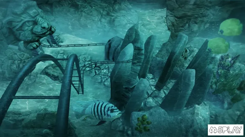 VR Temple Roller Coaster for Cardboard VR 1.6.8 screenshot 4