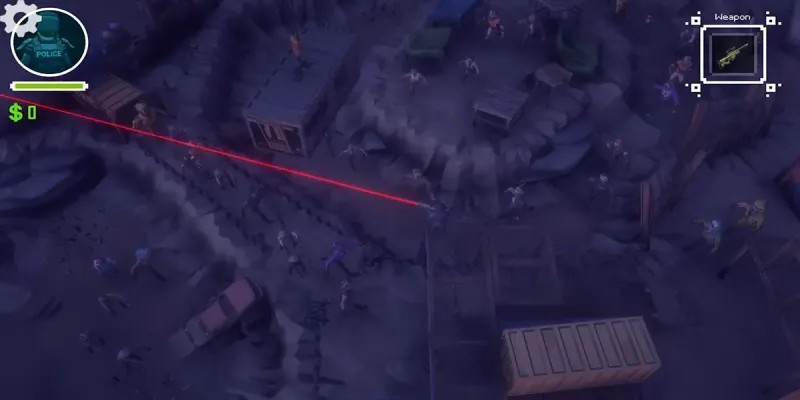 Walking Dead Mad Horde:Endless TD Zombie Shooter v1 screenshot 1