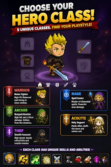 Walking Hero screenshot