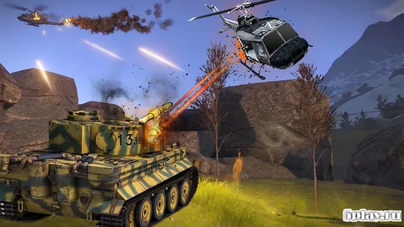 War of Tanks! Shooting Tank Battlefield screenshot 2