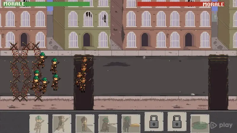 War Troops 1917: Trench Warfare WW1 Strategy Game 1.28 screenshot 1