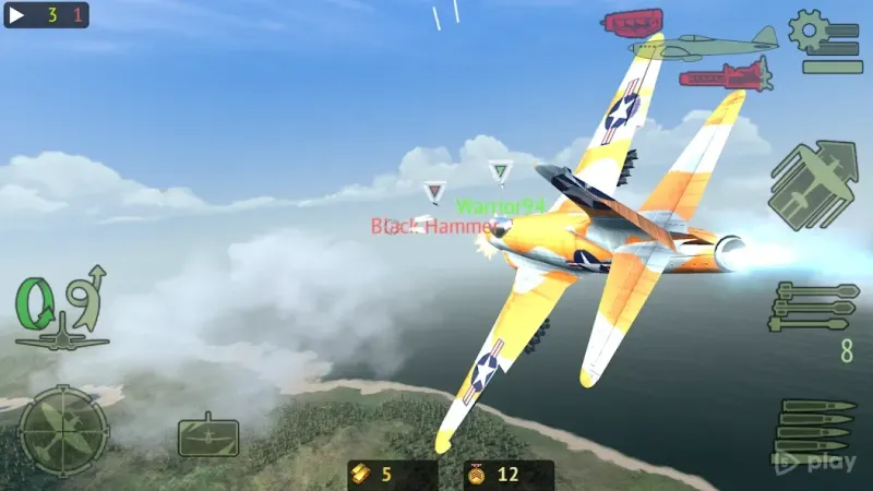 Warplanes: Online Combat 1.6.1 screenshot 3