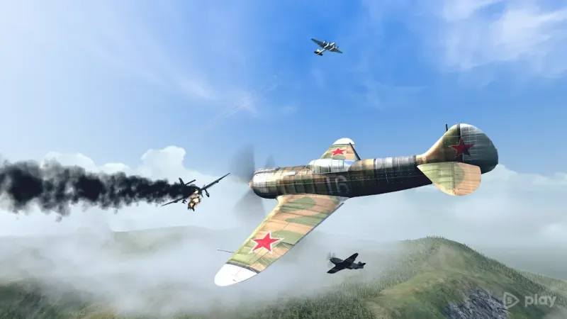 Warplanes: WW2 Dogfight screenshot 4