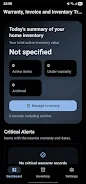 Warranty and Invoice Tracking screenshot