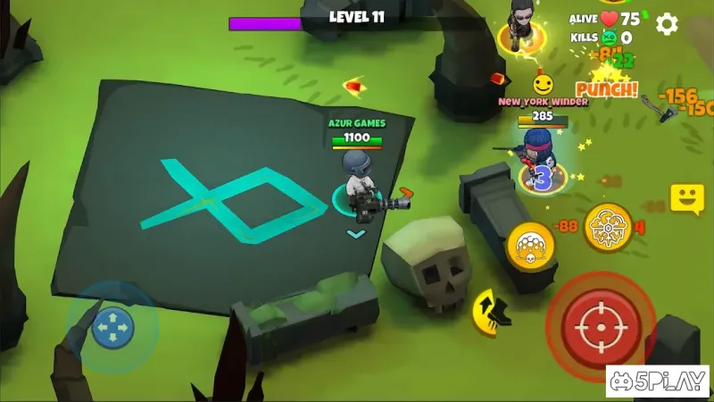 Warriors.io - Battle Royale & TPS 5.97 screenshot 2