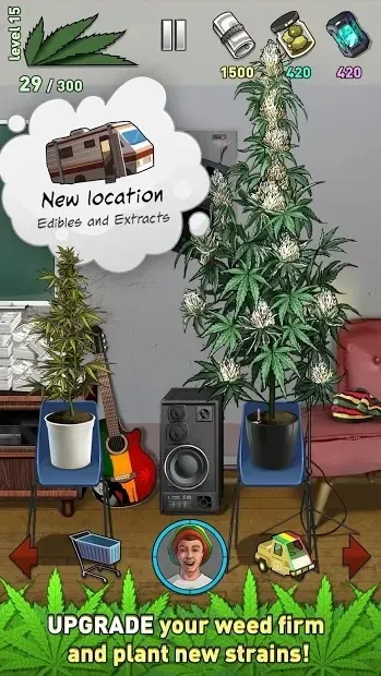 Weed Firm 2: Bud Farm Tycoon screenshot 3