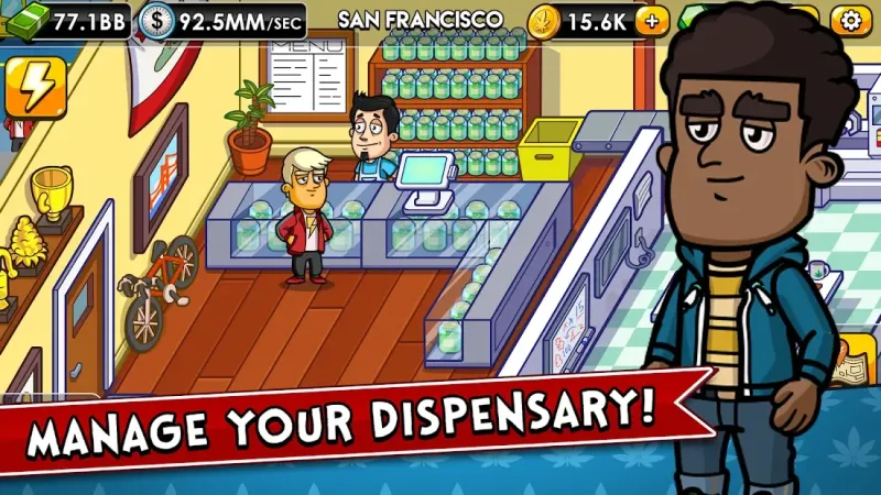 Weed Inc: Idle Tycoon screenshot 2
