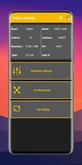 Weka Settings screenshot