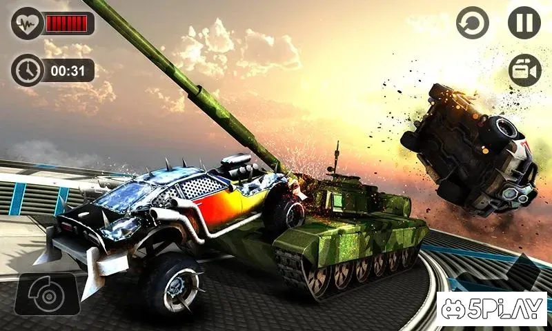 Whirlpool Demolition Derby Tank War Hero screenshot 2