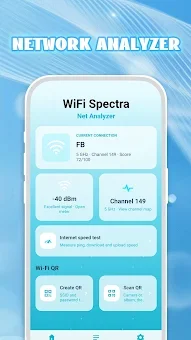 WiFi Spectra: Net Analyzer screenshot