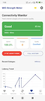WiFi Strength Meter & Analyzer screenshot