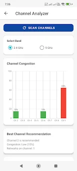 WiFi Strength Meter & Analyzer screenshot