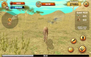 Wild Cheetah Sim 3D screenshot