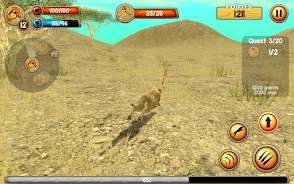 Wild Cheetah Sim 3D screenshot