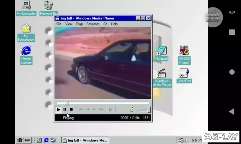 Win 98 Simulator screenshot 1