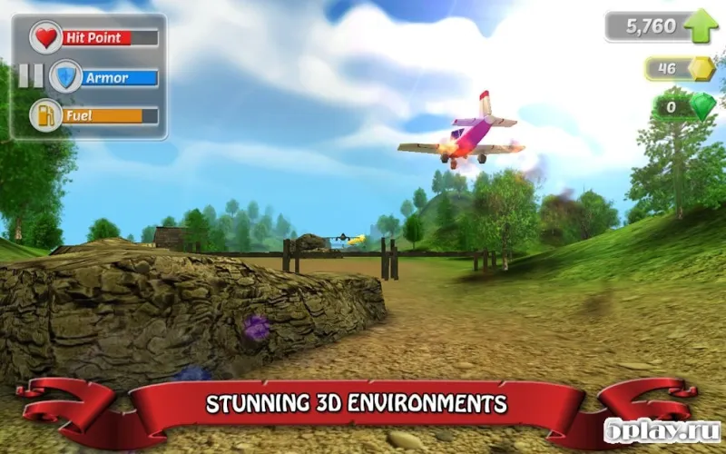 Wings on Fire - Endless Flight screenshot 1