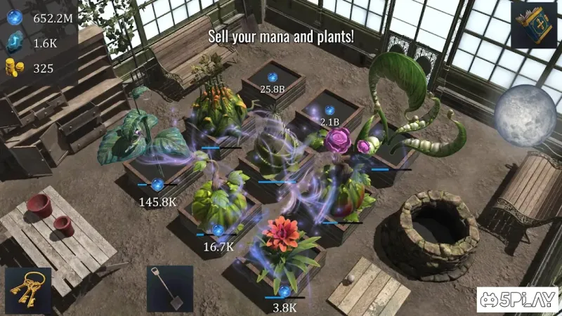 Wizards Greenhouse Idle 7.0.0 screenshot 2