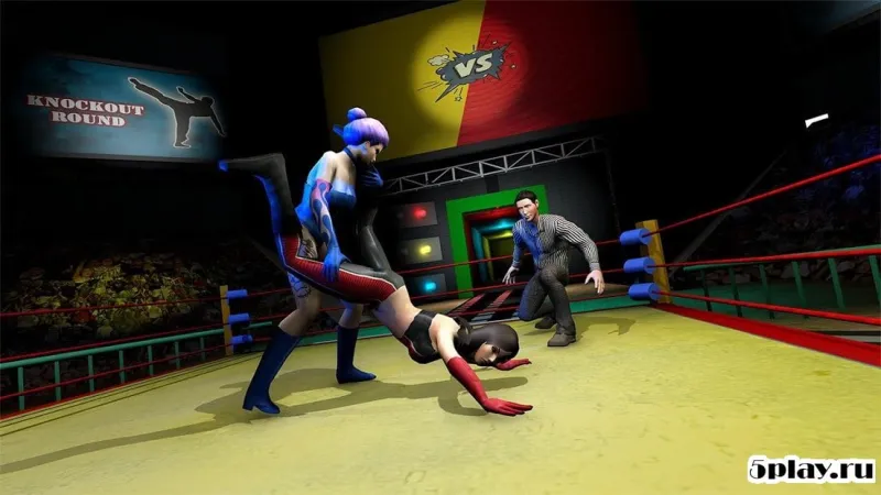 Woman Wrestling Mania Revolution Fighting screenshot 1