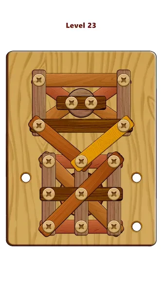 Wood Nuts & Bolts Puzzle screenshot